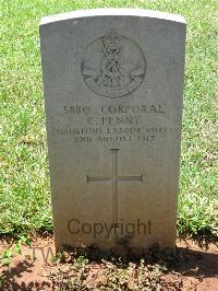 Dar Es Salaam War Cemetery - Penny, C